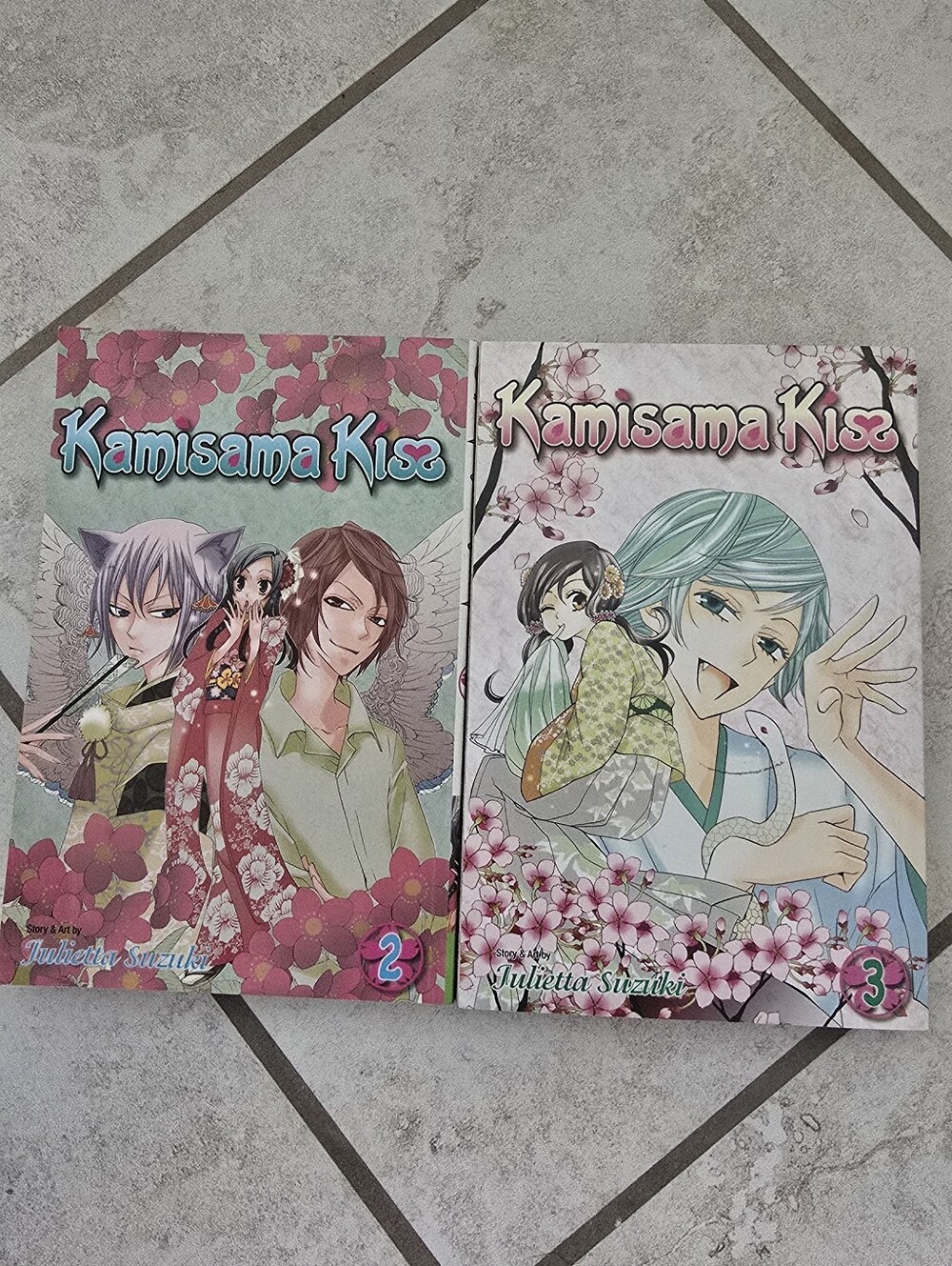 Kamisama Kiss Volume 2-3 Manga Set - Pink & Mint Covers